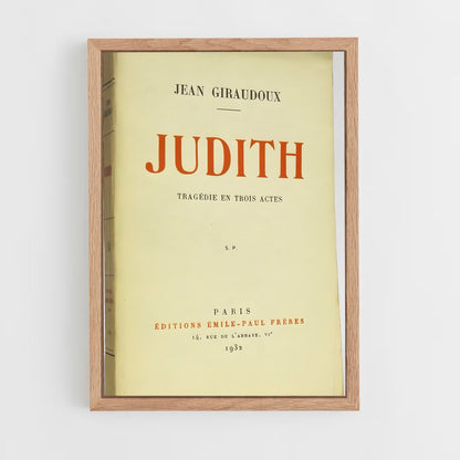 ap-jean giraudoux-2 cadre Bois clair