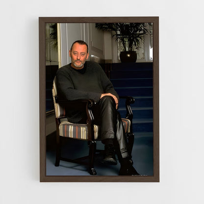 ap-jean reno-7 cadre Bois foncé
