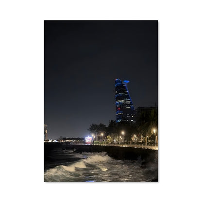 Poster Vagues Nocturnes