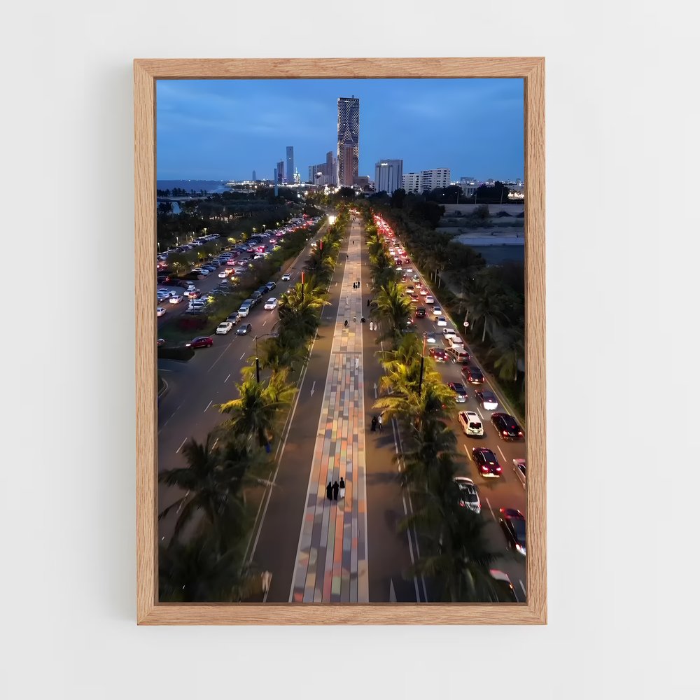 ap-jeddah-9 cadre Bois clair
