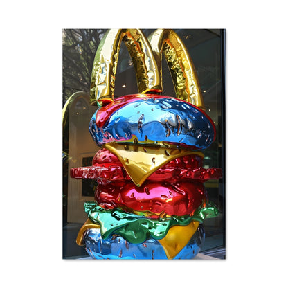 Poster Hamburger Delight