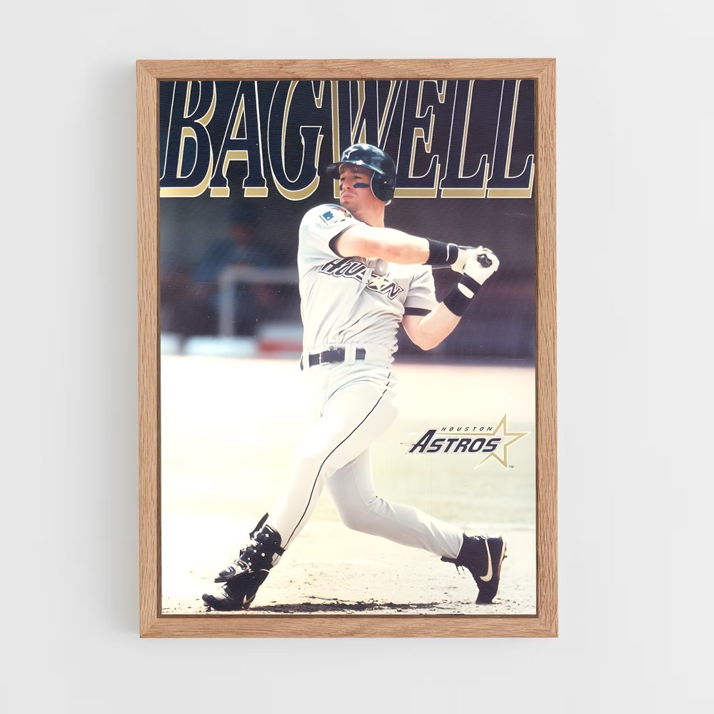 ap-jeff bagwell-1 cadre Bois clair