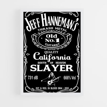 ap-jeff hanneman-4 cadre Blanc