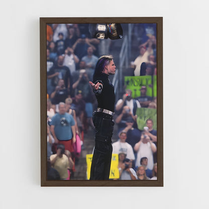ap-jeff hardy-1 cadre Bois foncé