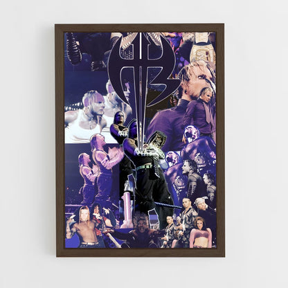 ap-jeff hardy-2 cadre Bois foncé