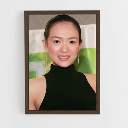 ap-jen yu-3 cadre Bois foncé