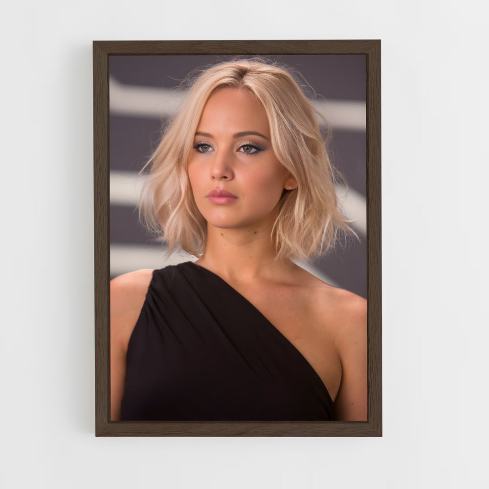 ap-jennifer lawrence-7 cadre Bois foncé