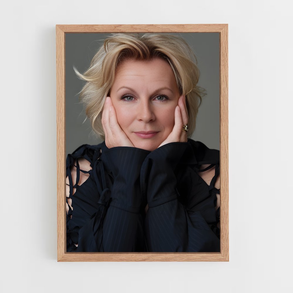 ap-jennifer saunders-7 cadre Bois clair