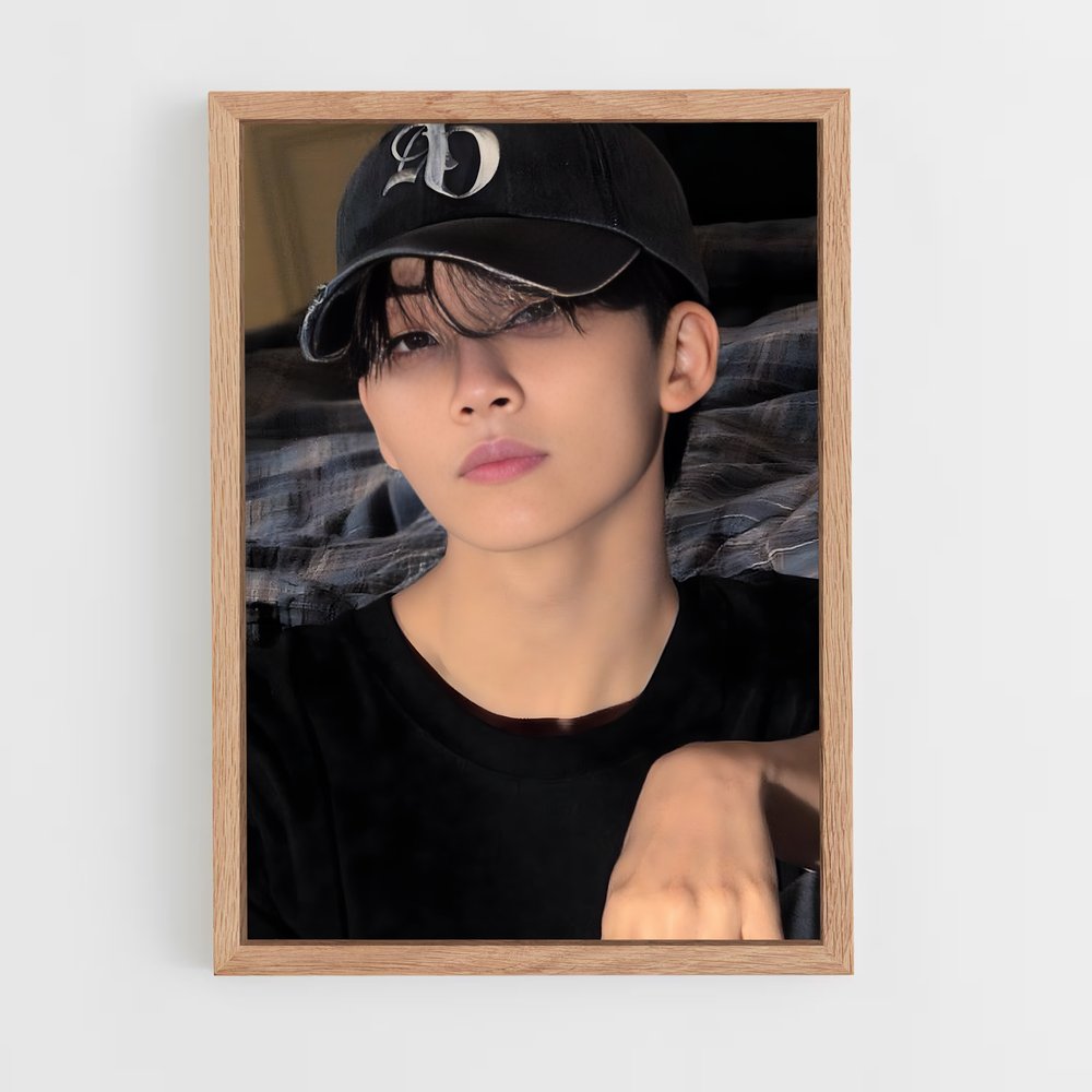 ap-jeonghan-7 cadre Bois clair