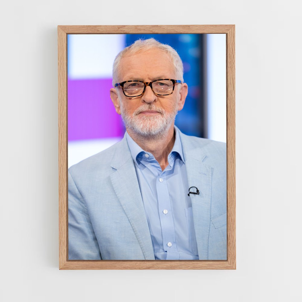 ap-jeremy corbyn-1 cadre Bois clair