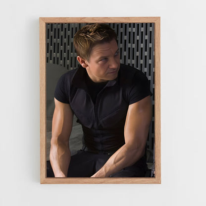 ap-jeremy renner-8 cadre Bois clair