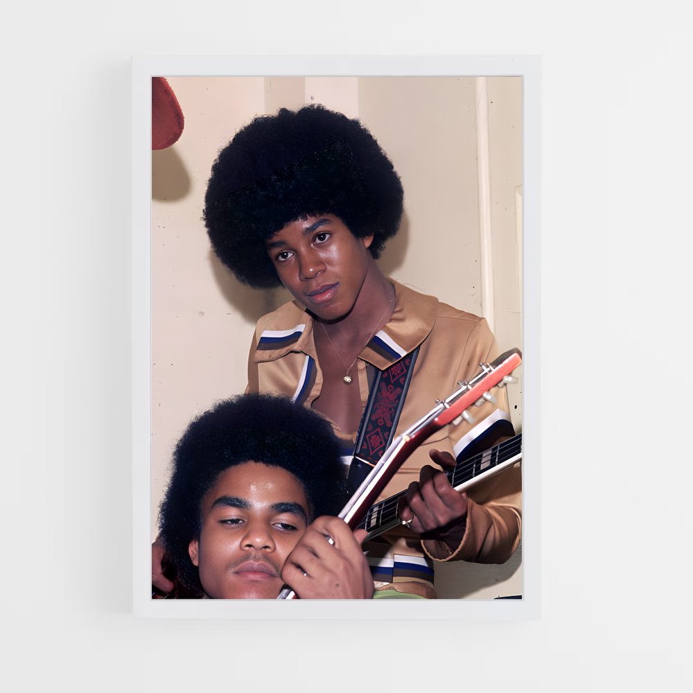 ap-jermaine jackson-4 cadre Blanc