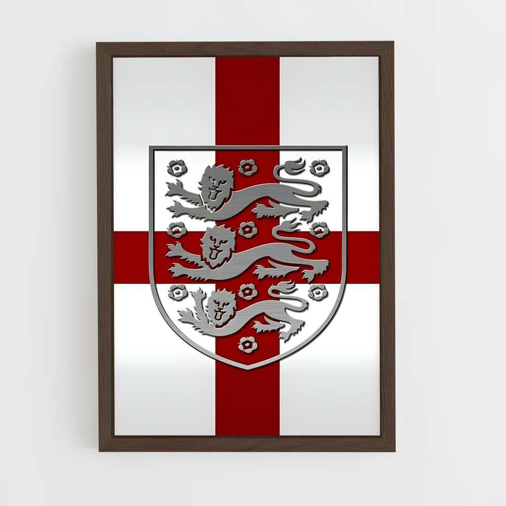 ap-jersey flag-1 cadre Bois foncé