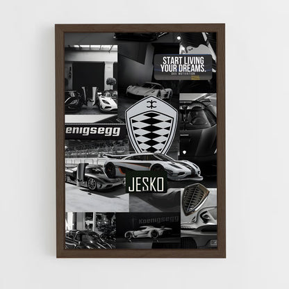 ap-jesko-6 cadre Bois foncé