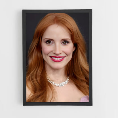 ap-jessica chastain-2 cadre Noir