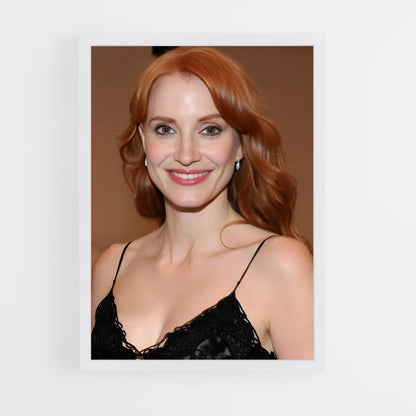 ap-jessica chastain-4 cadre Blanc