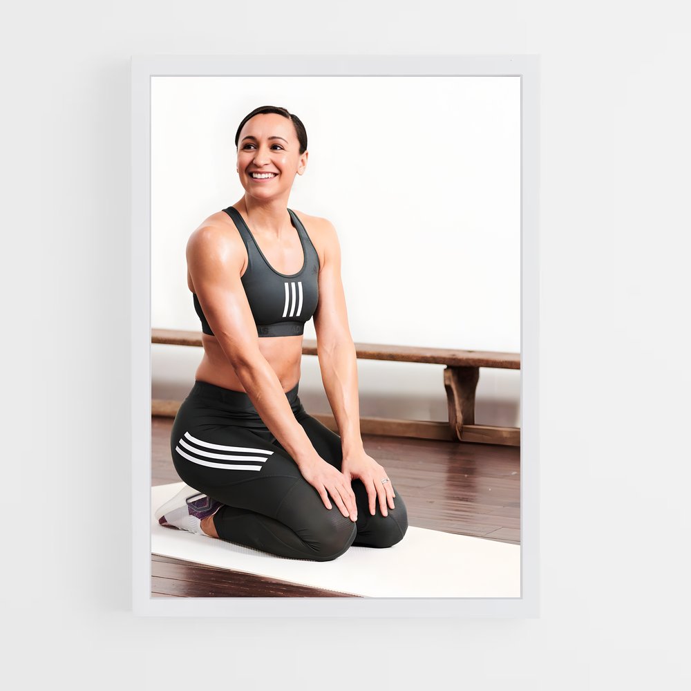 ap-jessica ennis-hill-1 cadre Blanc