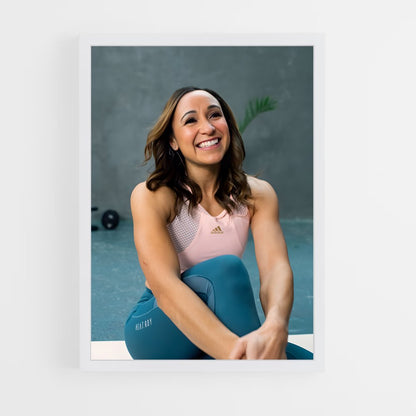 ap-jessica ennis-hill-10 cadre Blanc