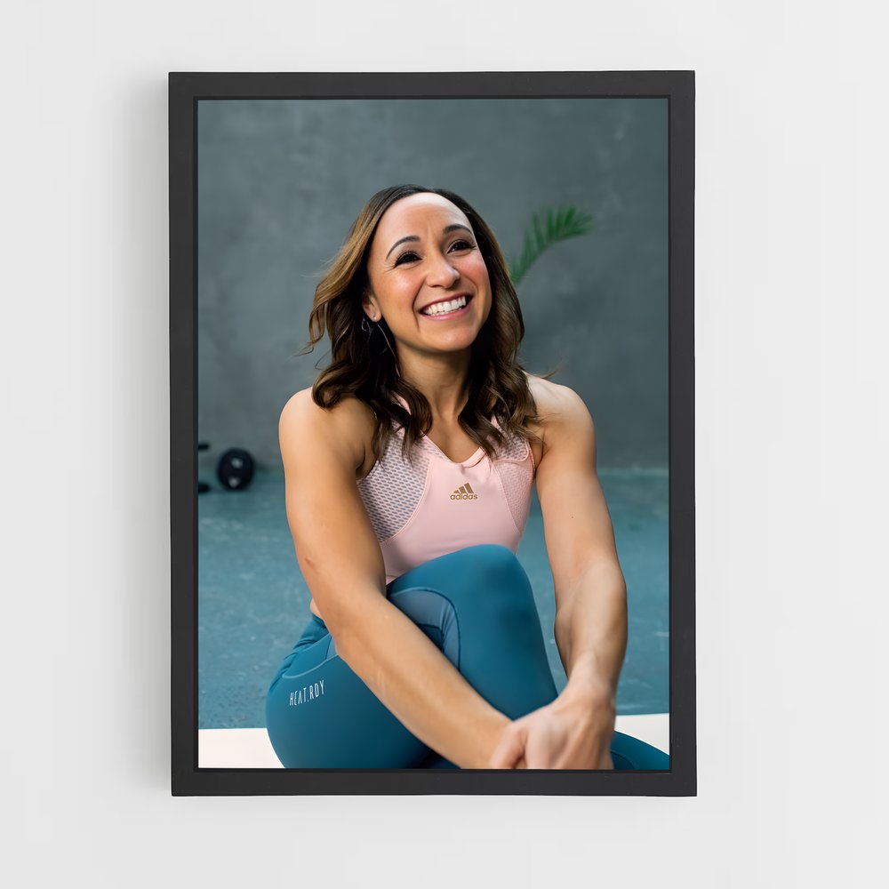 ap-jessica ennis-hill-10 cadre Noir