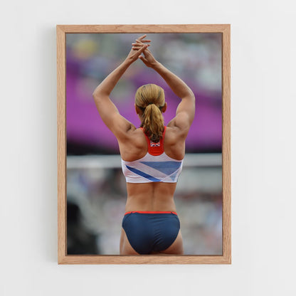 ap-jessica ennis-hill-11 cadre Bois clair