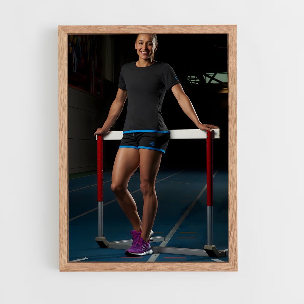 ap-jessica ennis-hill-4 cadre Bois clair