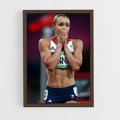ap-jessica ennis-hill-6 cadre Bois foncé
