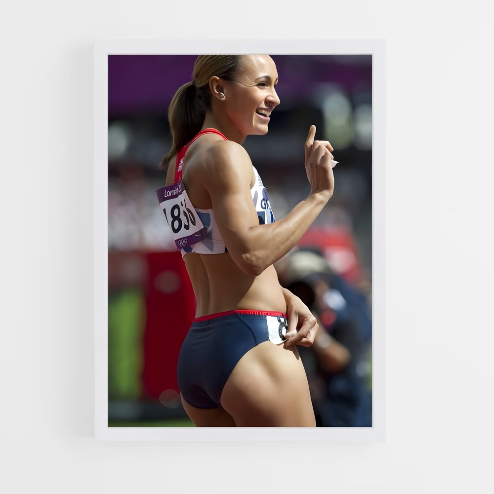 ap-jessica ennis-hill-7 cadre Blanc