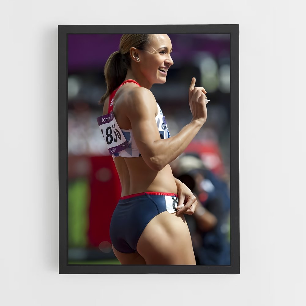 ap-jessica ennis-hill-7 cadre Noir