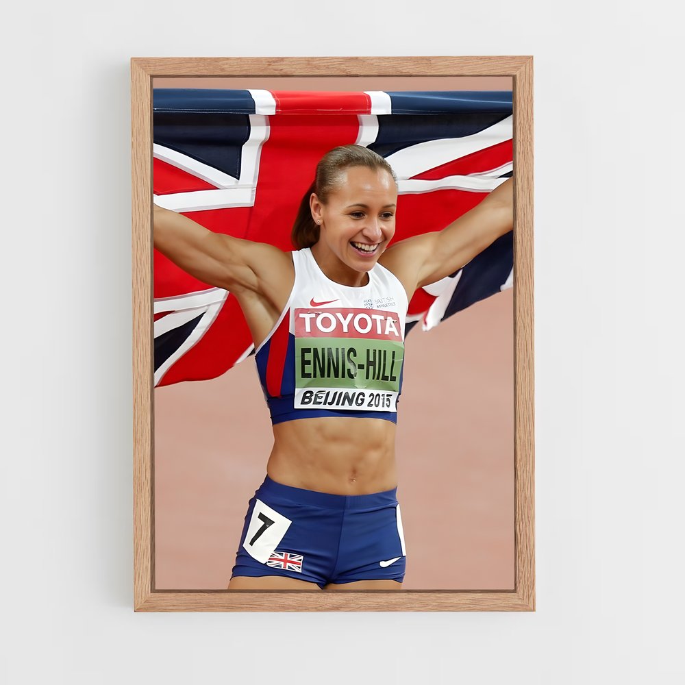ap-jessica ennis-hill-8 cadre Bois clair