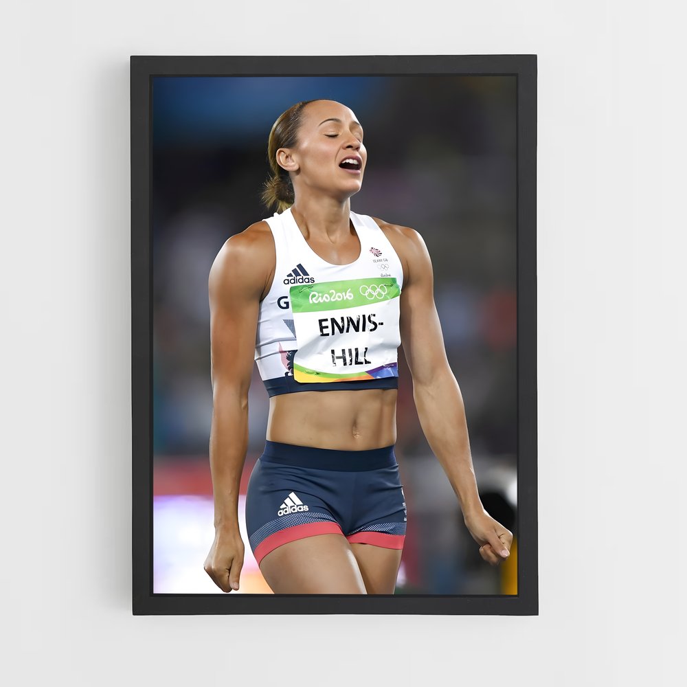 ap-jessica ennis-hill-9 cadre Noir