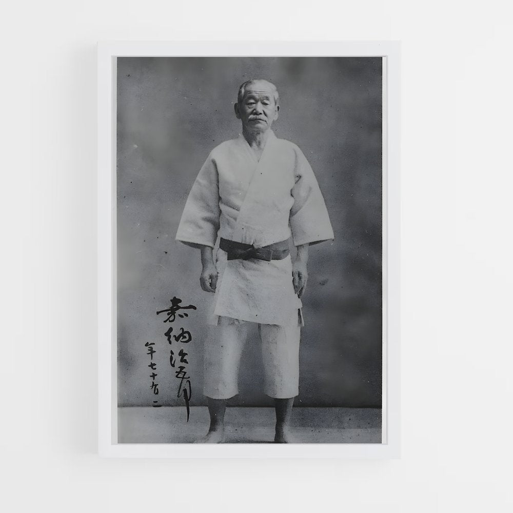 ap-jigoro kano-1 cadre Blanc