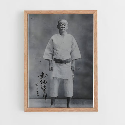 ap-jigoro kano-1 cadre Bois clair