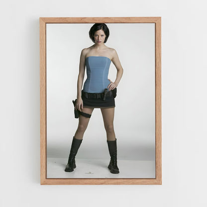 ap-jill valentine-4 cadre Bois clair