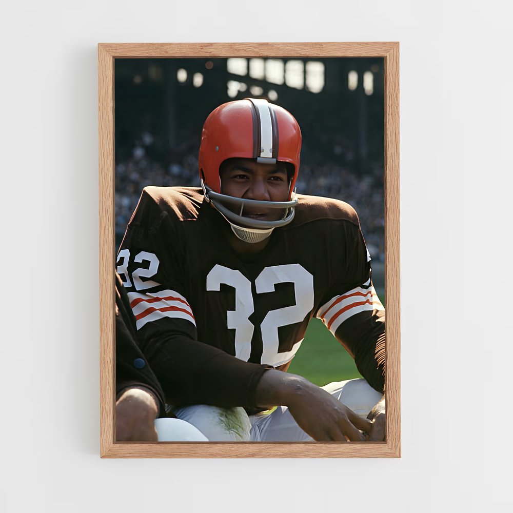 ap-jim brown-2 cadre Bois clair