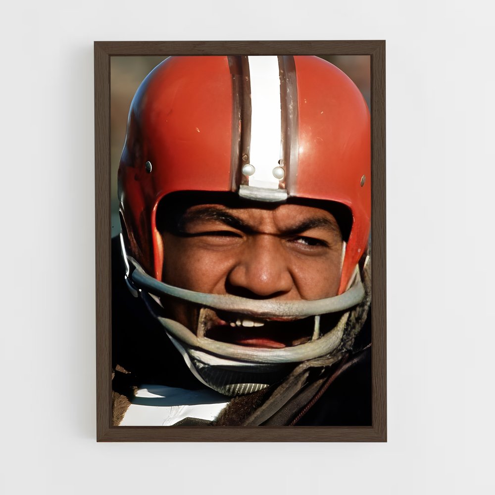 ap-jim brown-4 cadre Bois foncé