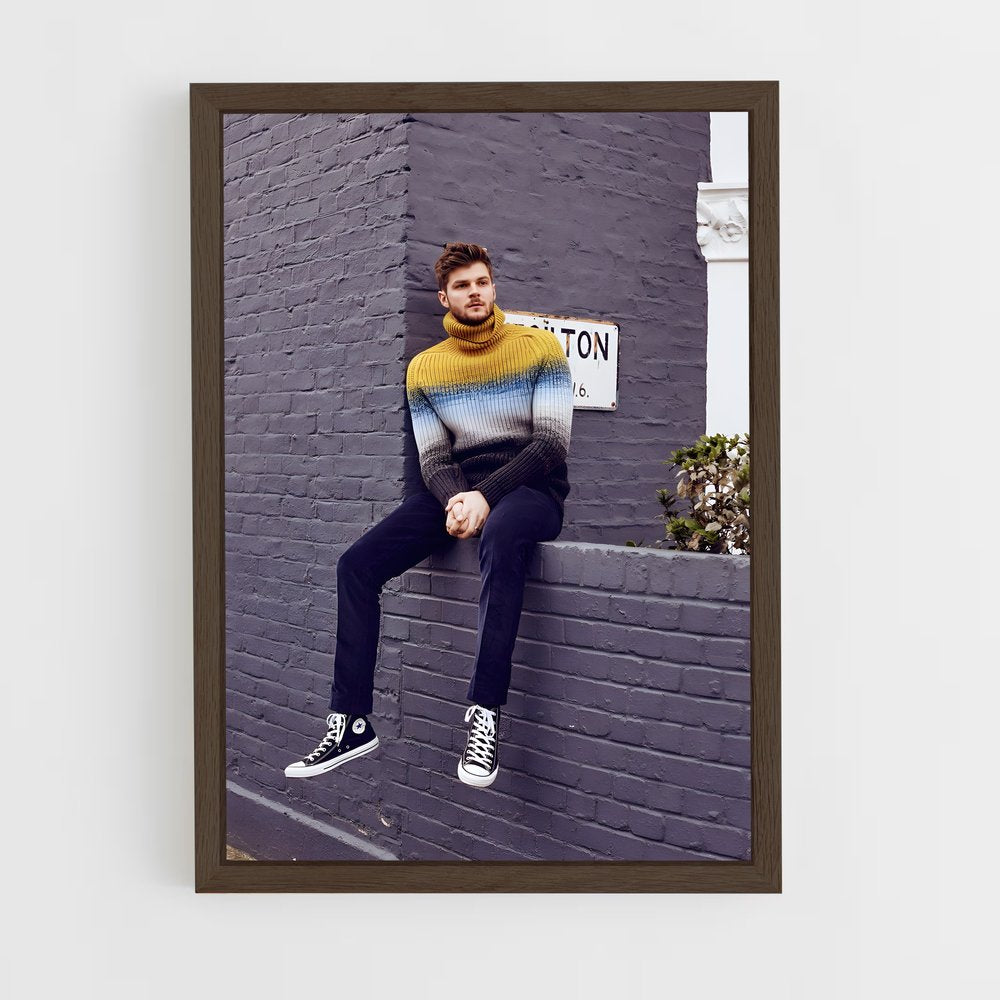 ap-jim chapman-2 cadre Bois foncé