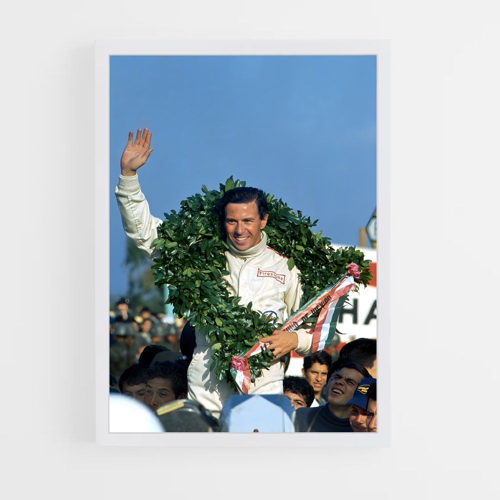 ap-jim clark-1 cadre Blanc