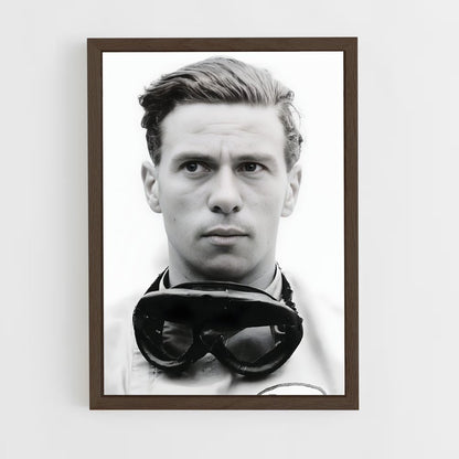 ap-jim clark-4 cadre Bois foncé