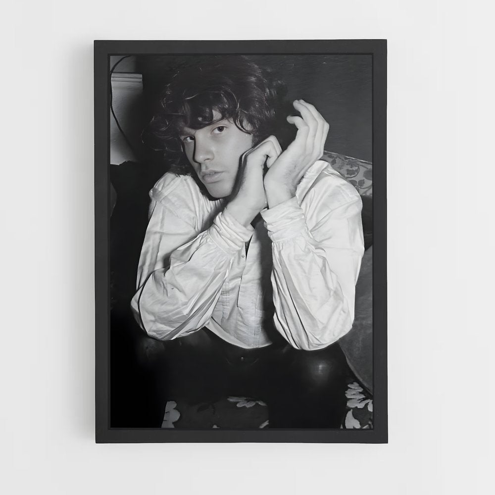 ap-jim morrison-2 cadre Noir