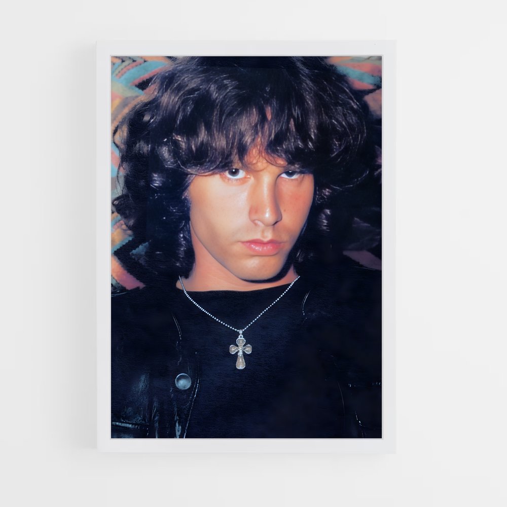 ap-jim morrison-3 cadre Blanc