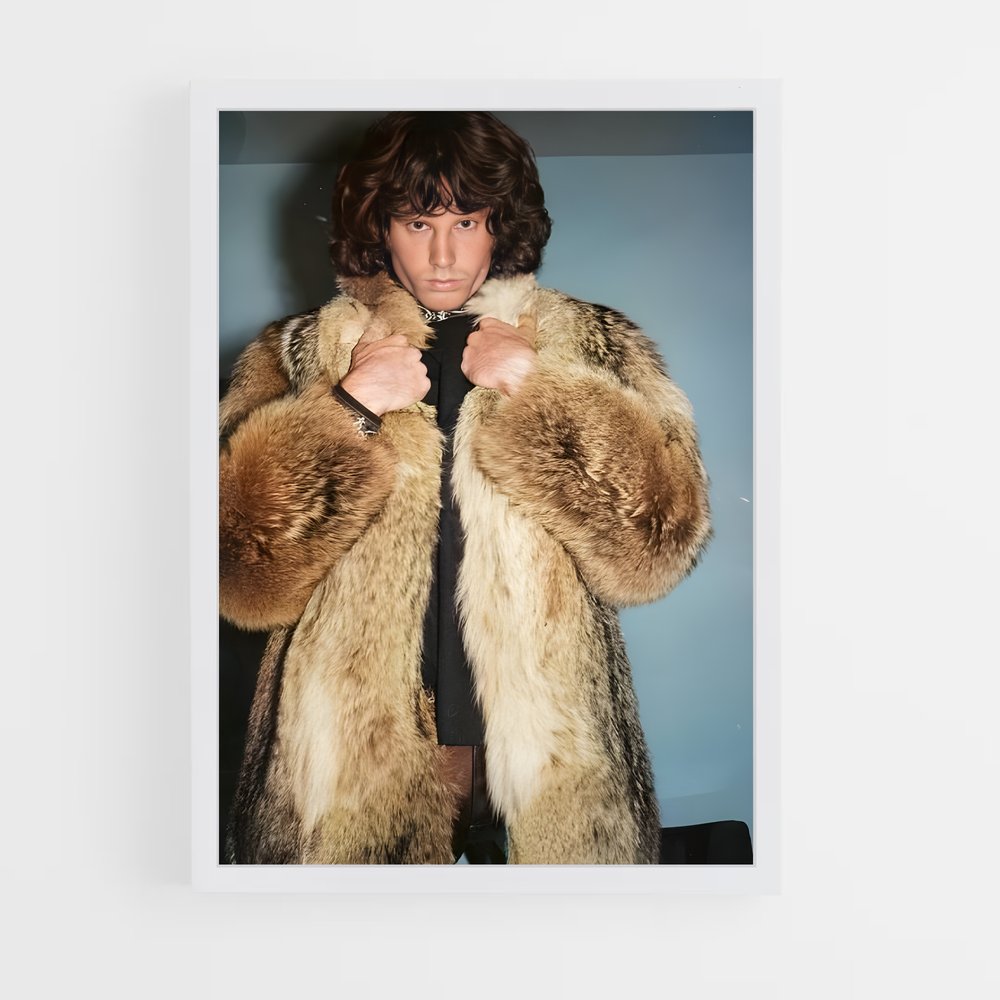 ap-jim morrison-5 cadre Blanc