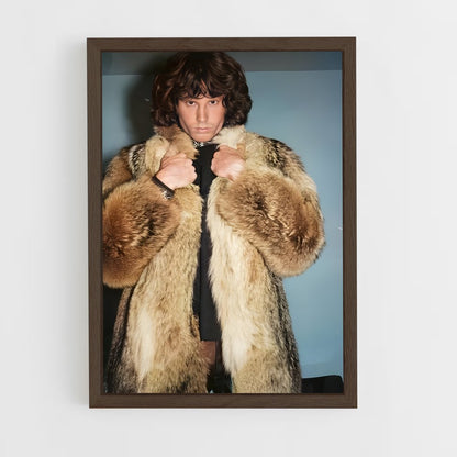 ap-jim morrison-5 cadre Bois foncé