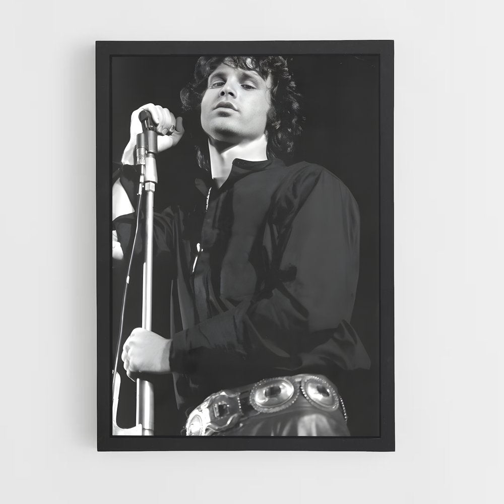 ap-jim morrison-7 cadre Noir