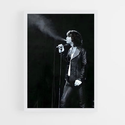 ap-jim morrison-8 cadre Blanc