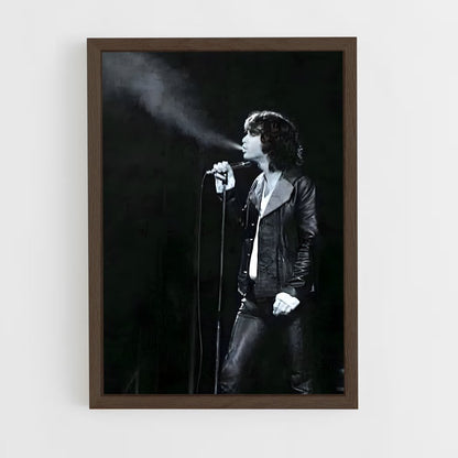 ap-jim morrison-8 cadre Bois foncé