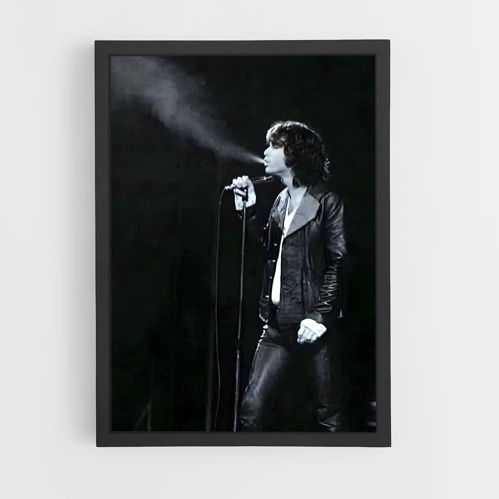 ap-jim morrison-8 cadre Noir