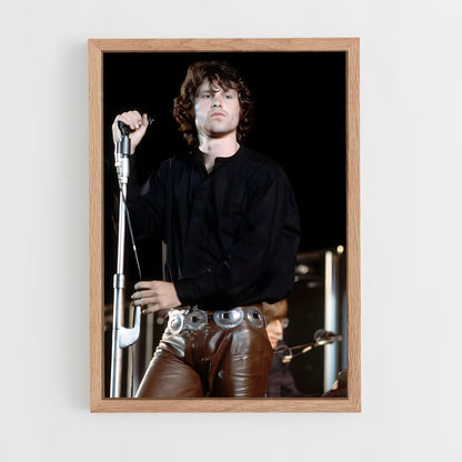ap-jim morrison-9 cadre Bois clair
