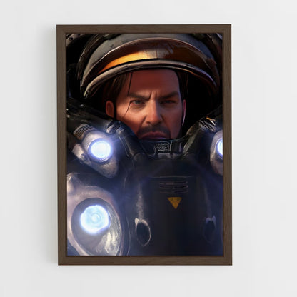 ap-jim raynor-1 cadre Bois foncé