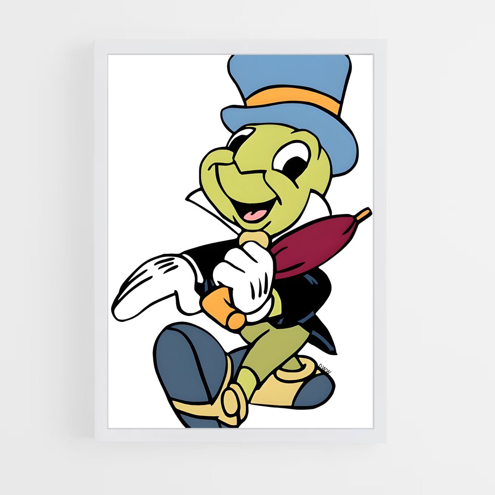 ap-jiminy cricket-1 cadre Blanc