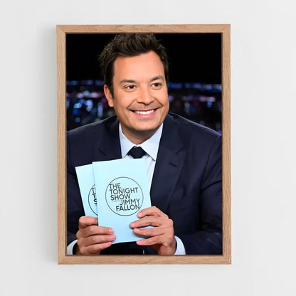 ap-jimmy fallon-3 cadre Bois clair